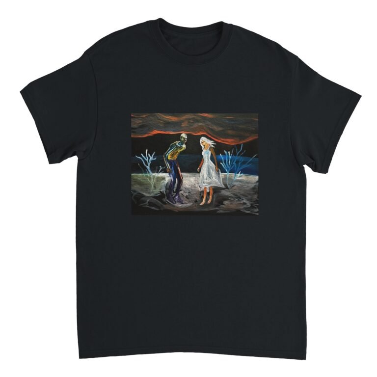 Heavyweight Unisex Crewneck T-shirt |blind i storm