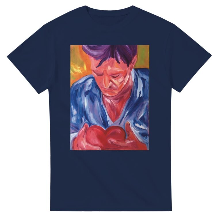 Heavyweight Unisex Crewneck T-shirt | helhjertet