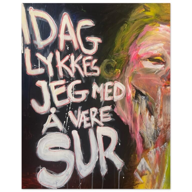 Fine Art Poster-idag sur