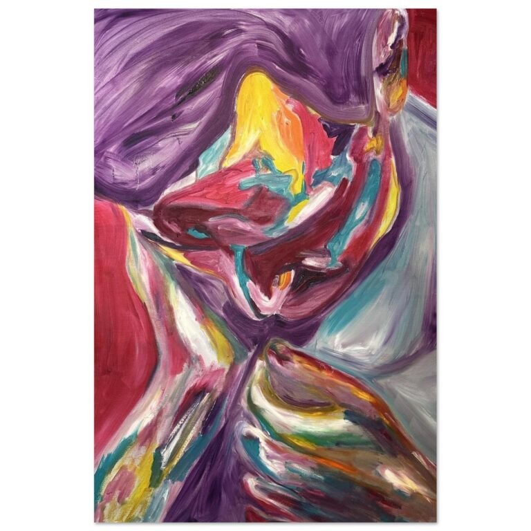 Fine Art Poster/jeg pyntet meg på innsiden